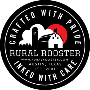 Rural Rooster Screen Printing and Graphic Design from Austin Texas